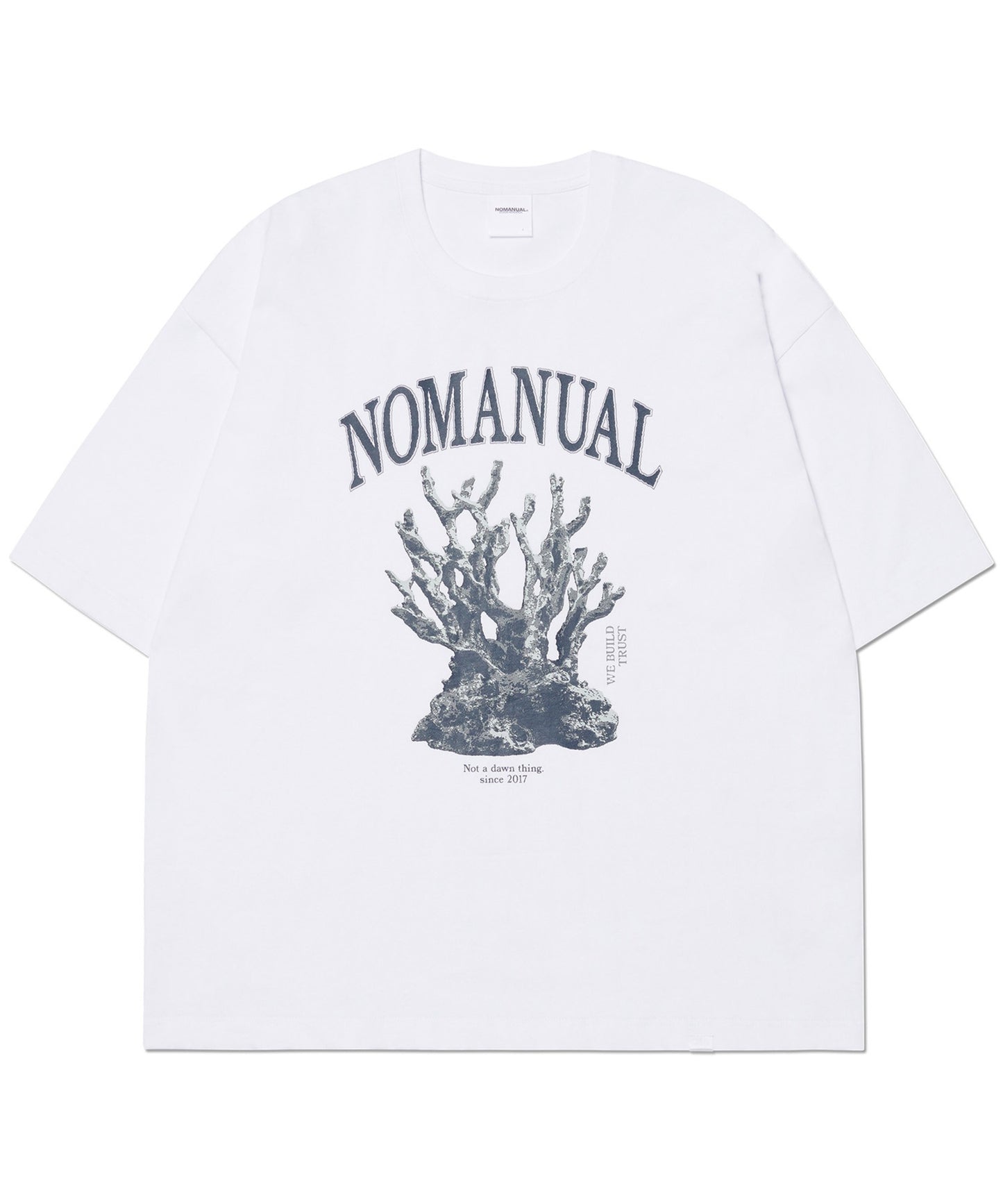 METAL CORAL REEF T-SHIRT-WHITE