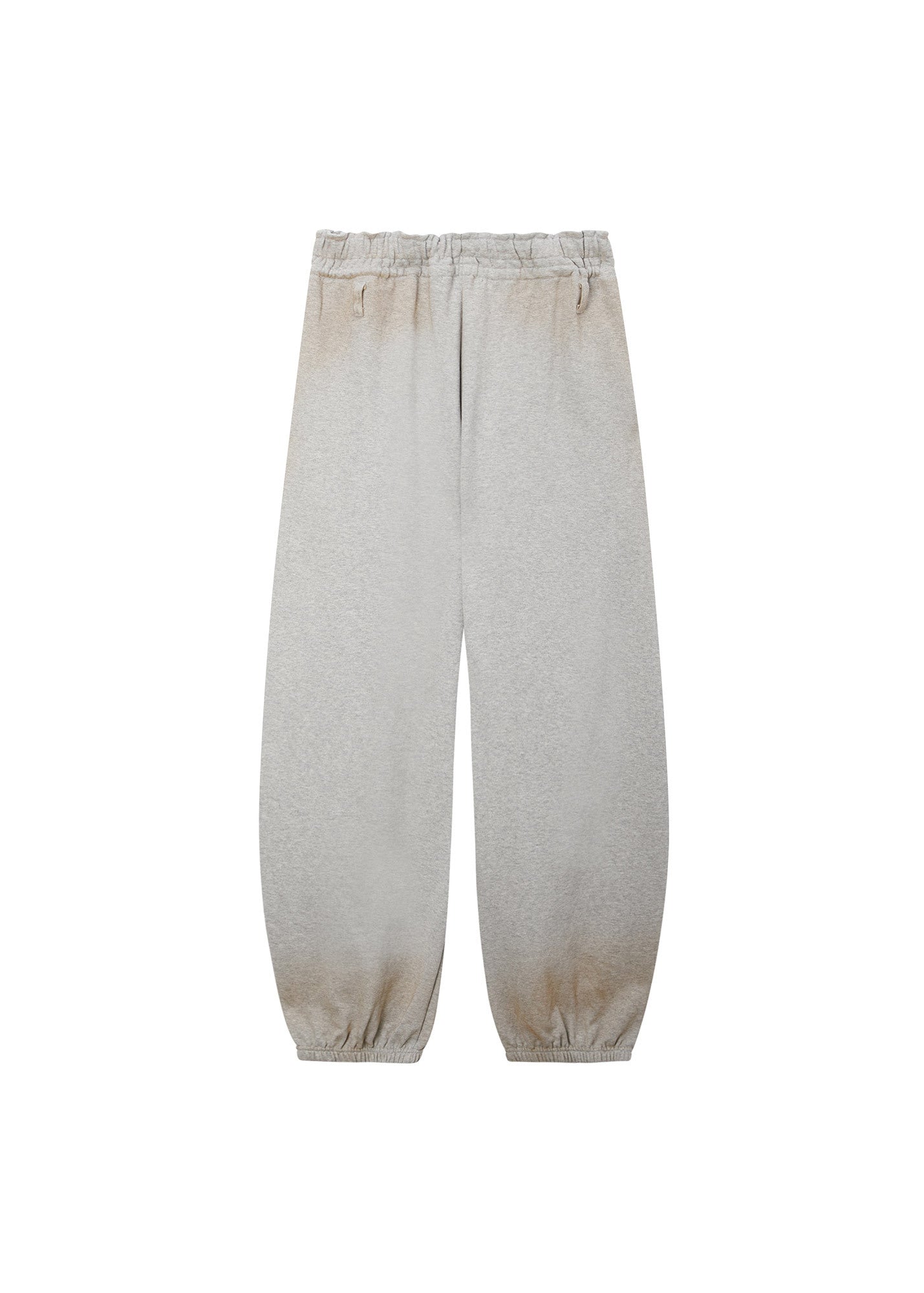 SPRAY WASHED PLEATS DETAIL TROUSERS / 2 Color