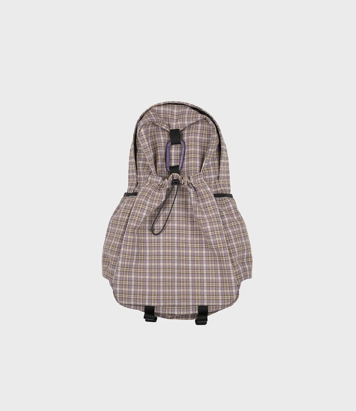 mmo backpack cotton check 3layer/grape 