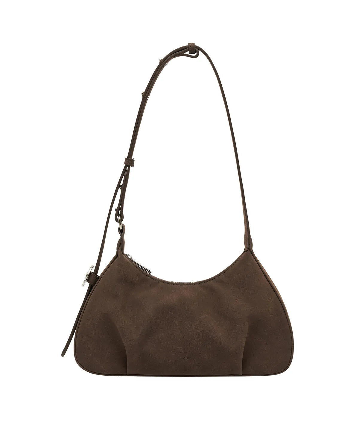 ATTE BAG SUEDE  / Dark brown