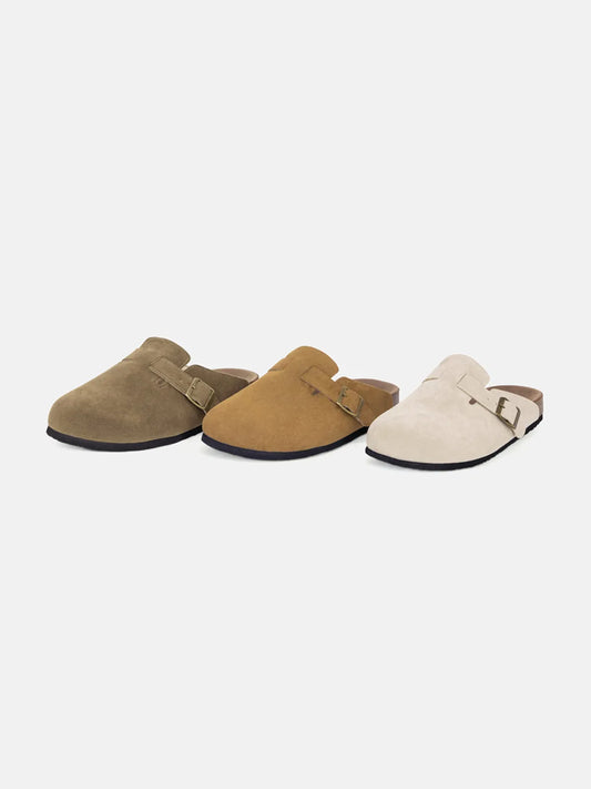 Javier buckle slippers
