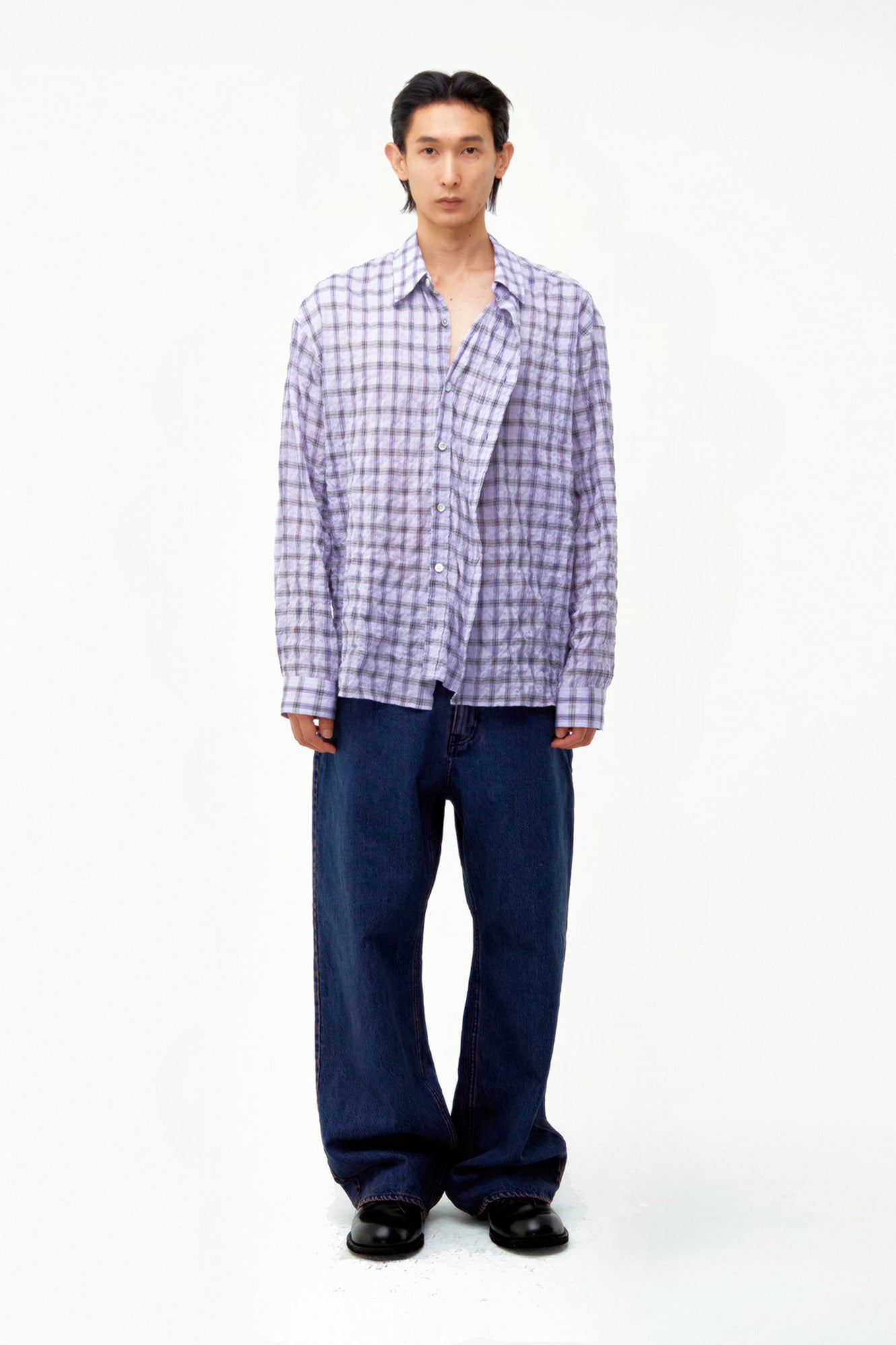 Loose Fit Tint Jeans / 2 Color
