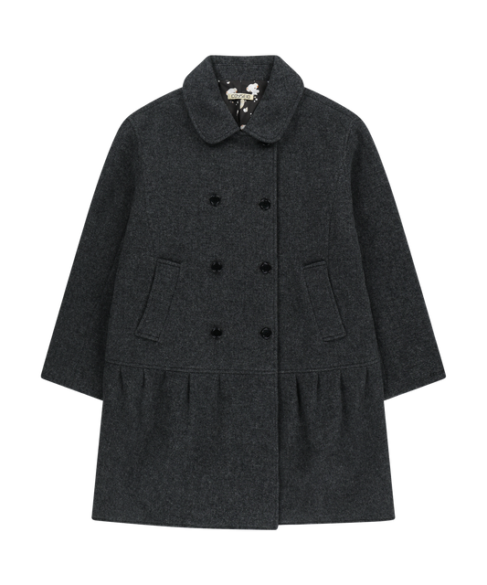 COY DOUBLE COAT GREY