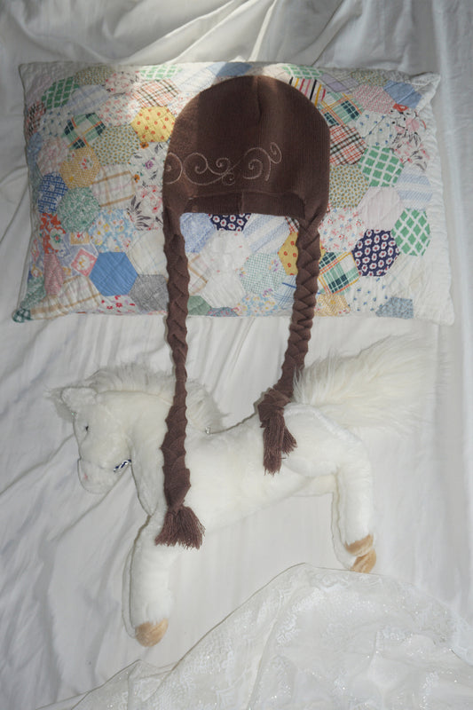 Braided Bonnet Brown