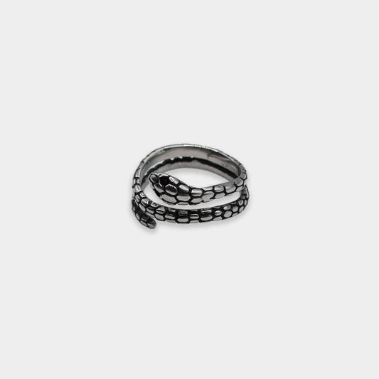 Coiled Snake Shape Ring