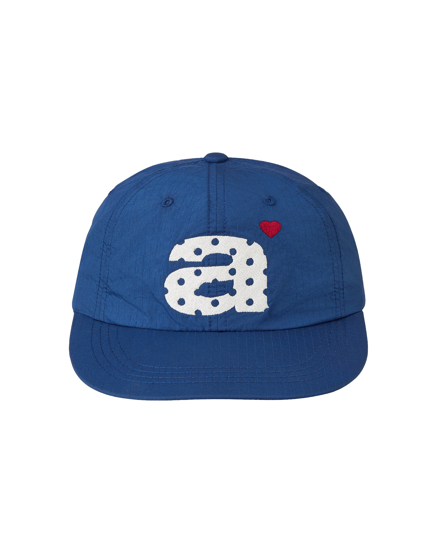 DOT SMALL LETTER NYLON CAP [BLUE]