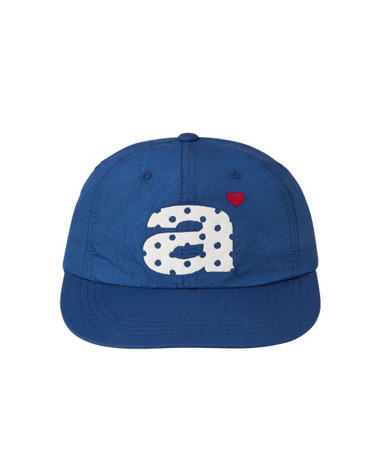 DOT SMALL LETTER NYLON CAP [BLUE]