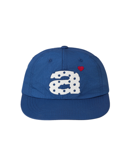 DOT SMALL LETTER NYLON CAP [BLUE]
