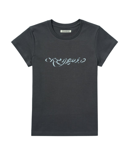 RIBBON SIDE STRAP T-SHIRT / 3 Color