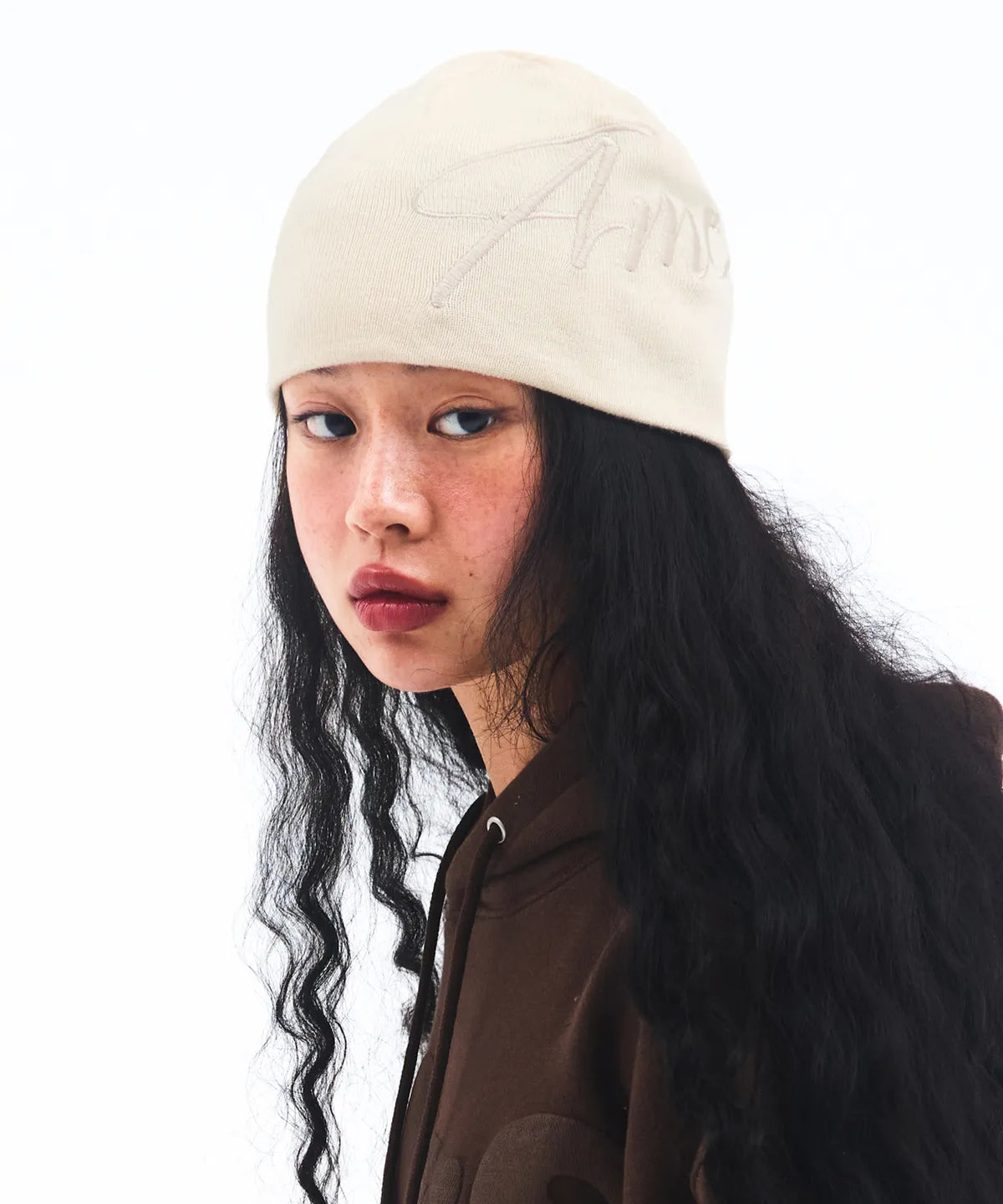 Big Typo Beanie / Ivory