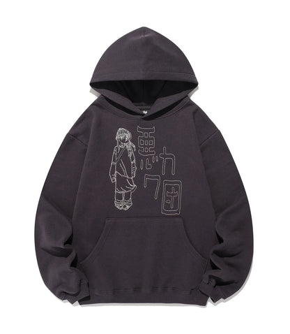 WARUKAWADAN HOODIE / DARK PURPLE