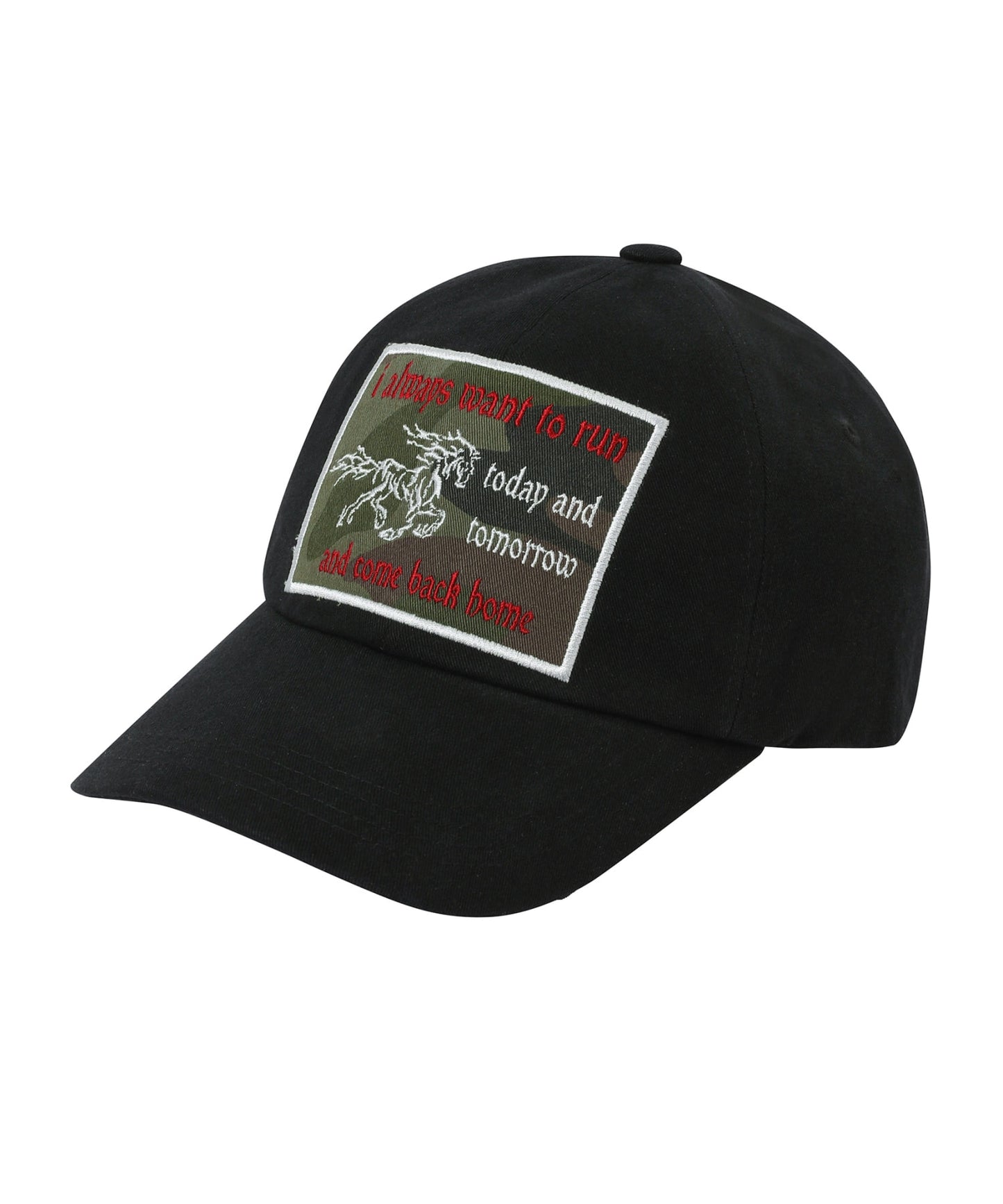 Halls Patch Ball Cap [Black]