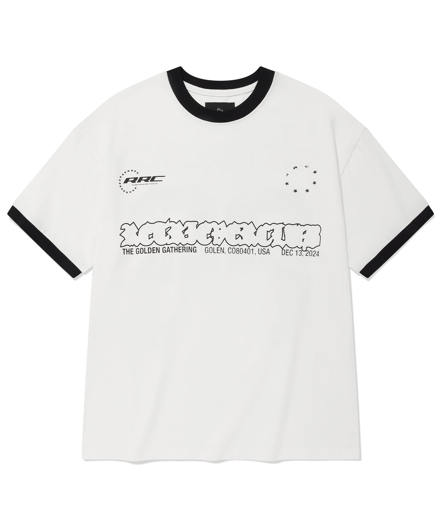 BACK NUMBER RINGER TEE [OFF WHITE]