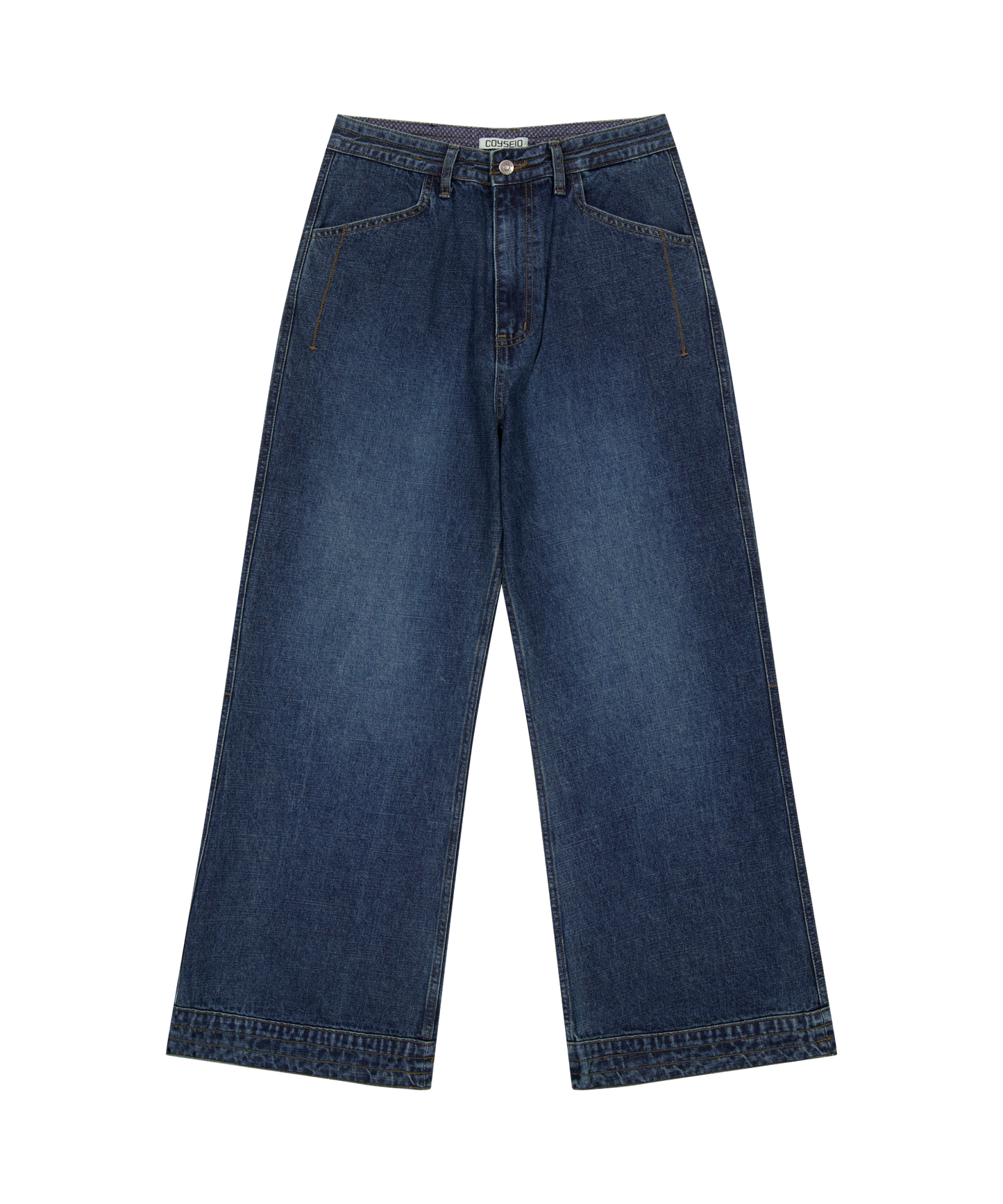 DEEP DENIM PANTS NAVY
