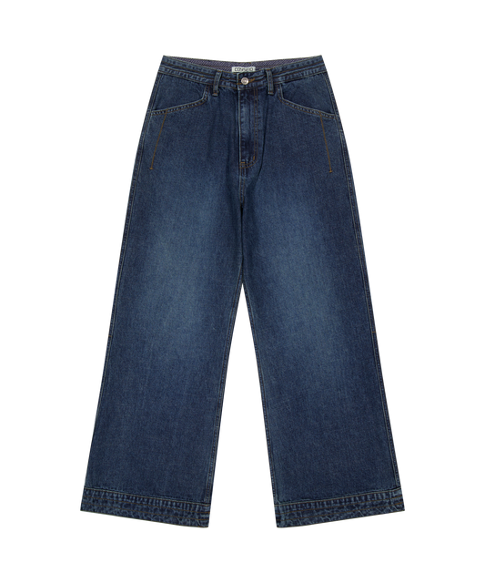 DEEP DENIM PANTS NAVY