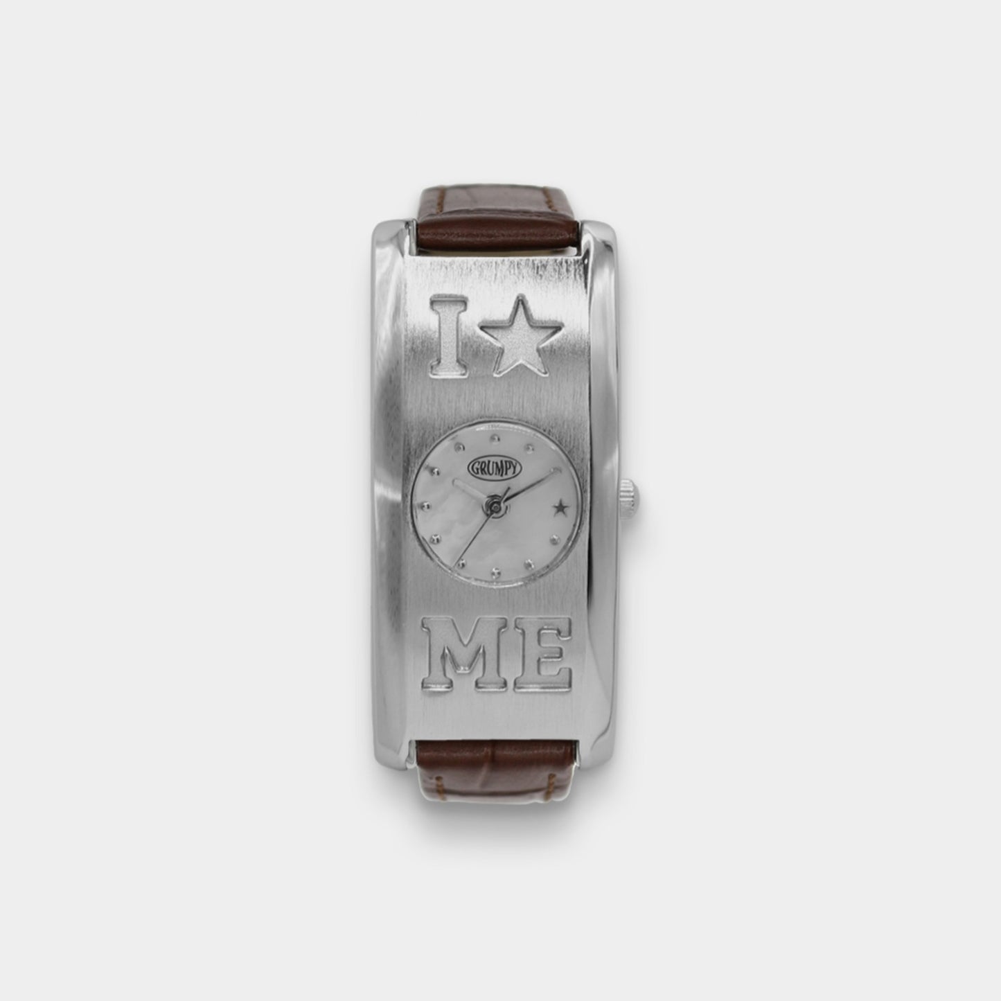 Only Grumpy) Star Me Leather Watch