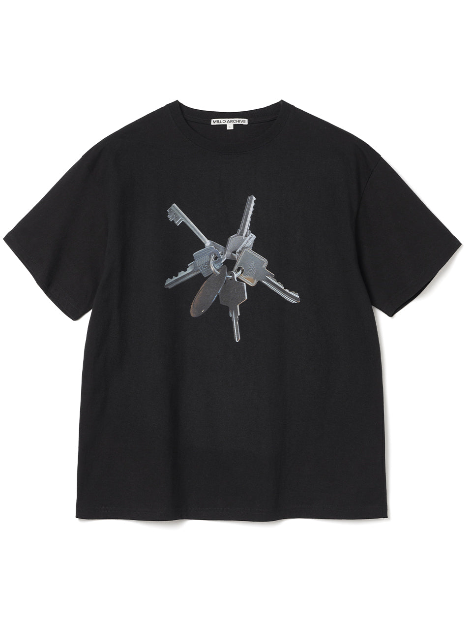 Bold Key T-Shirts [Black]