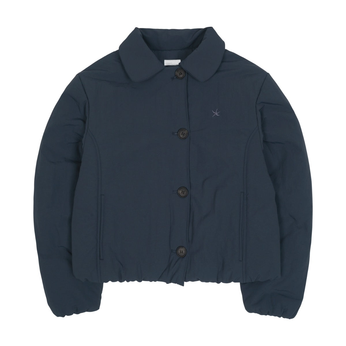 (w) TCM round collar padding (navy)