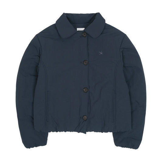 (w) TCM round collar padding (navy)