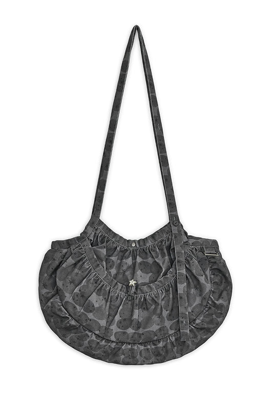 Stardust printed cross bag (Charcoal)