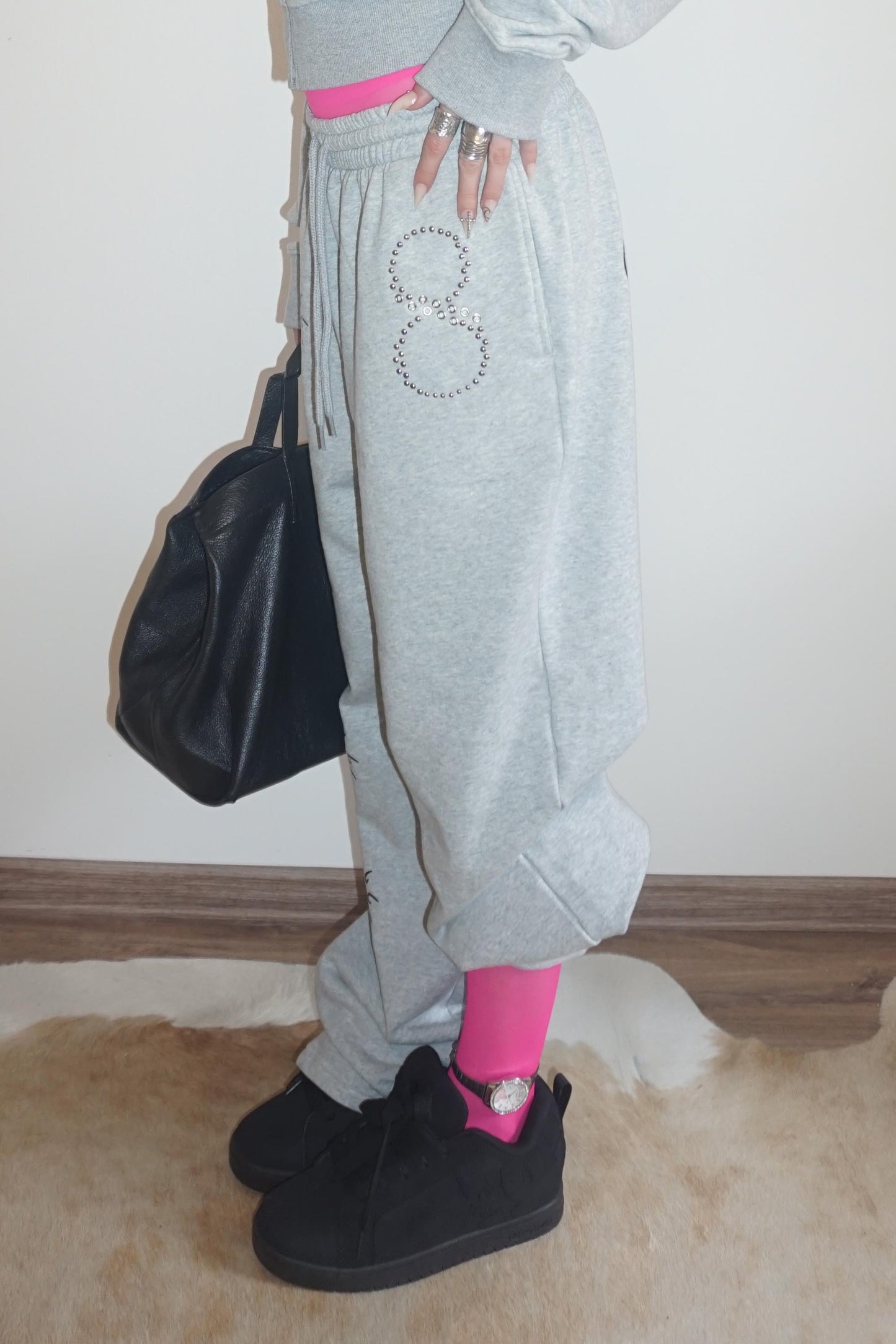 Karma Sweatpants Melange Gray