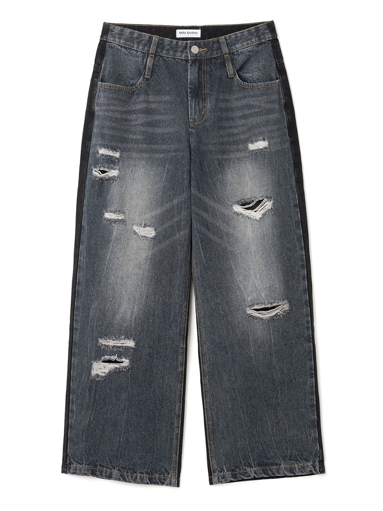 Complete Damage Pants [Deep Blue]
