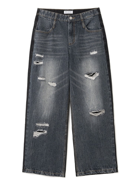Complete Damage Pants [Deep Blue]