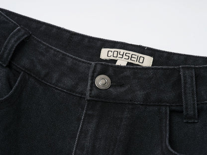 ROUND POCKET CARGO JEANS / 2 Color