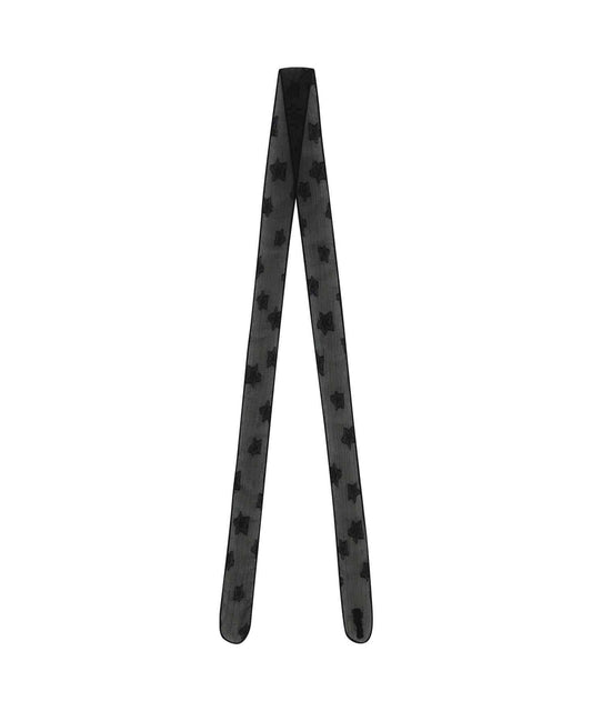 STAR SCARF BLACK