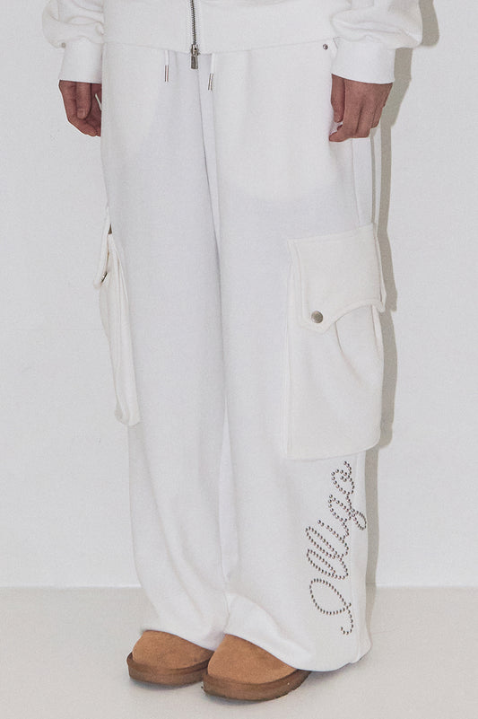 Frade Sweat Pants White