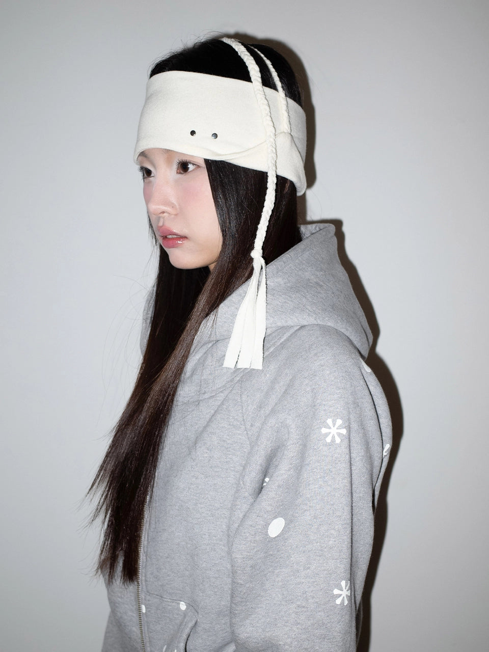 ON HAIR BAND (CREAM) 