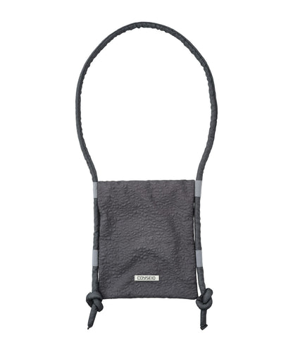 SHIRRING ROPE CROSS BAG / 2 Color