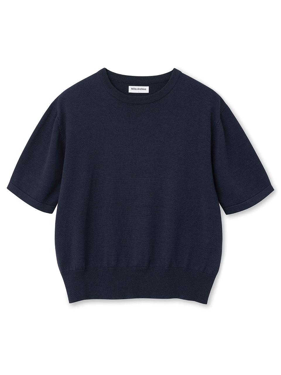 Crop Easy Knit [Navy]