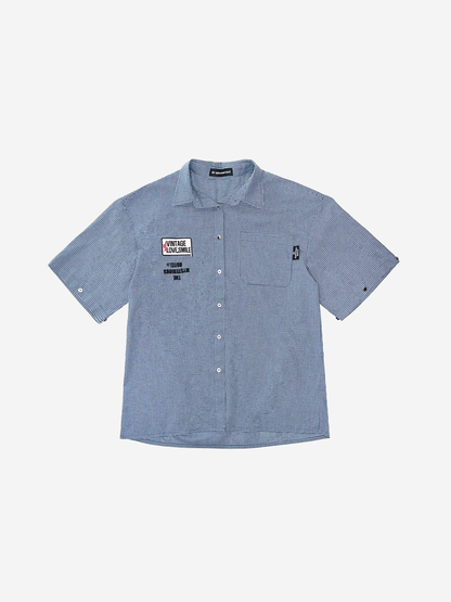2-WAY SS CHECK SHIRT