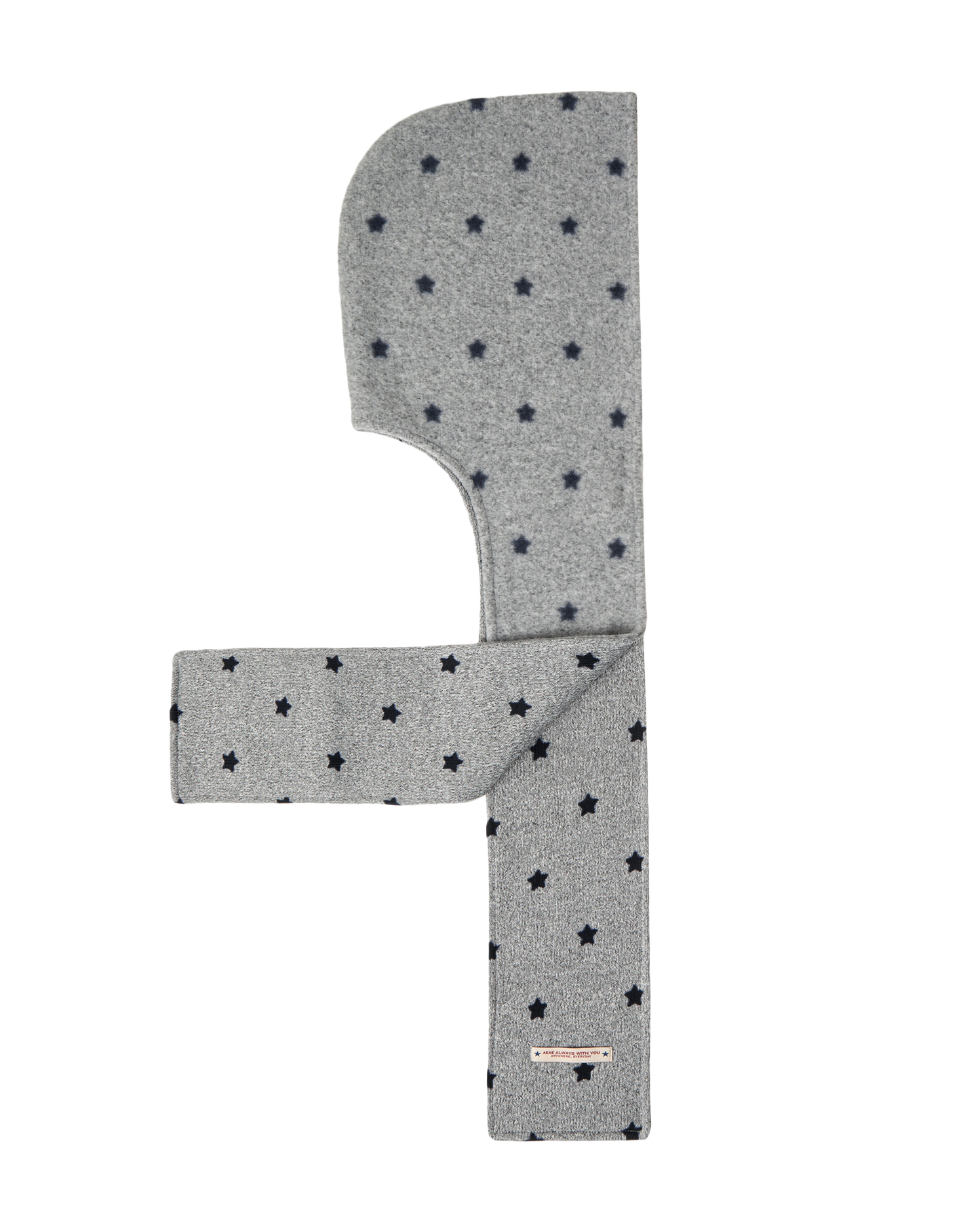POCKET HOOD MUFFLER [STAR GREY]