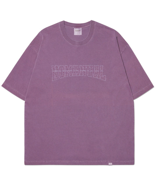 (6/12 deliver) PATCH T-SHIRT - PURPLE