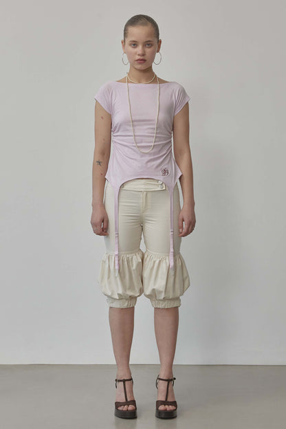 Garter Belt Tee Baby Pink