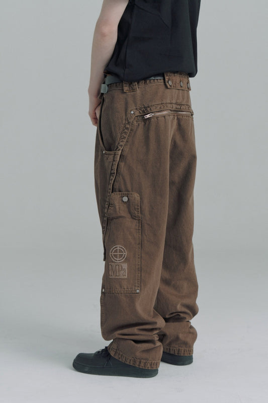MPa H-ZIP POCKET PANTS (BROWN)