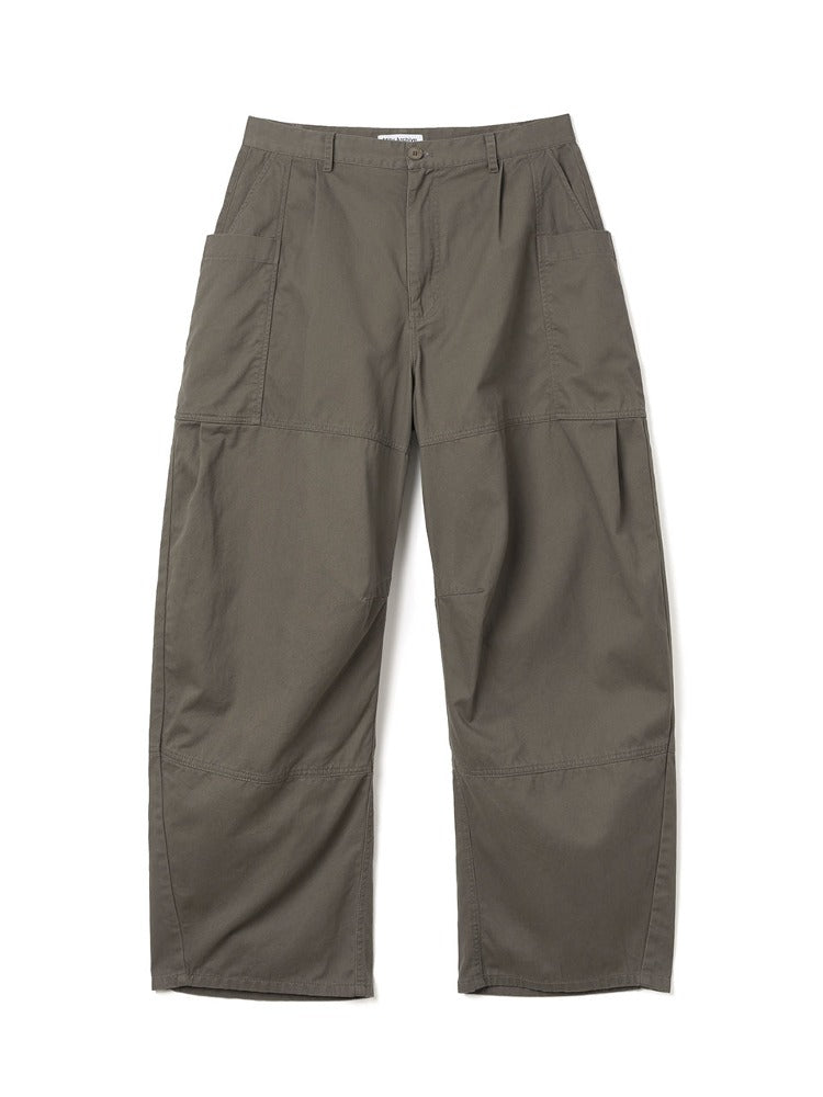 Double Round Pants [Khaki Brown]