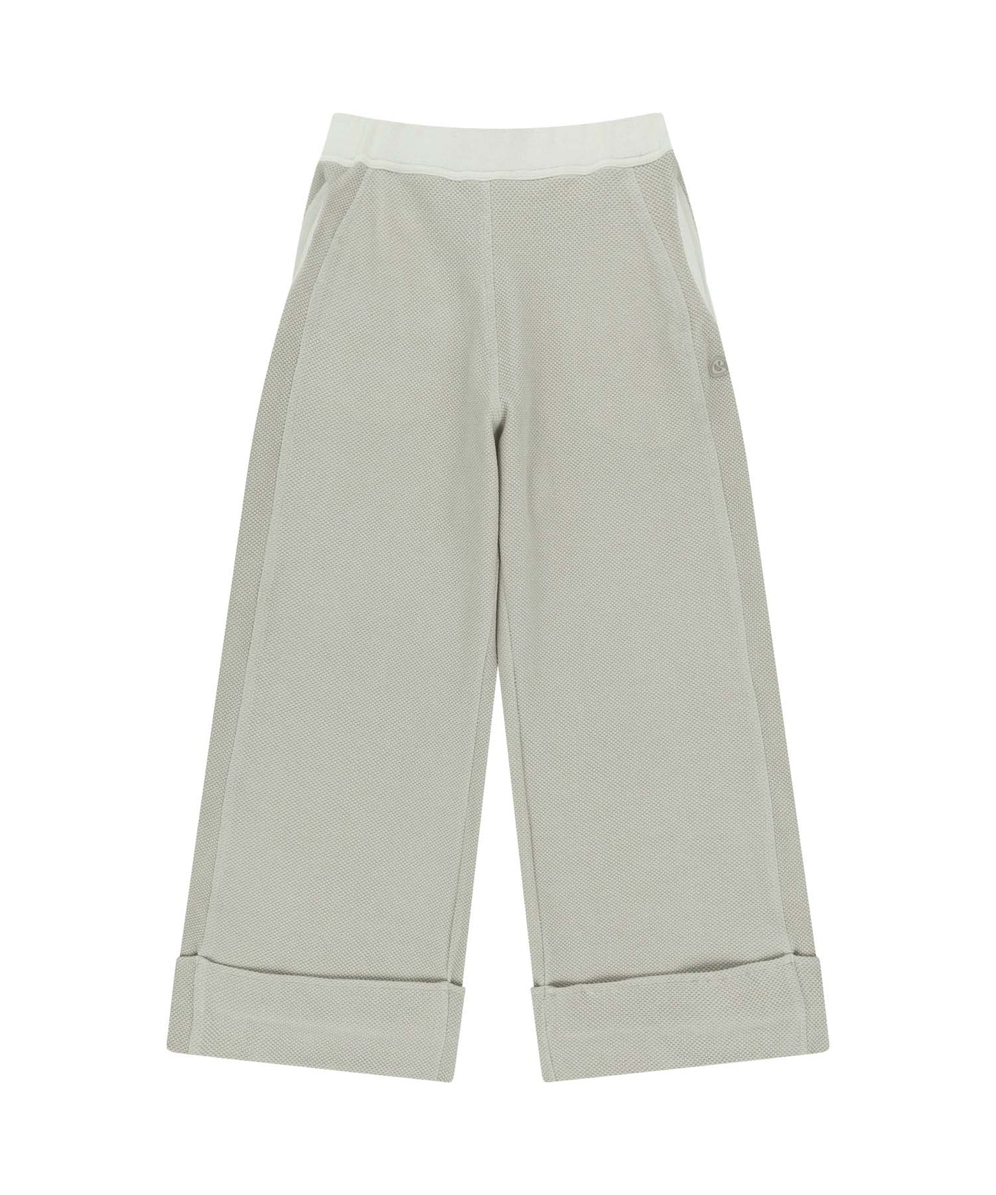 RIBBED BAND PANTS BEIGE 