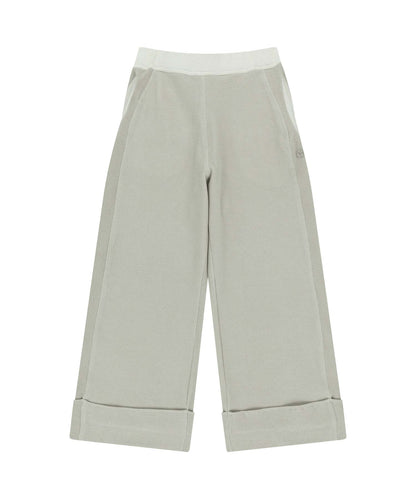 RIBBED BAND PANTS BEIGE 
