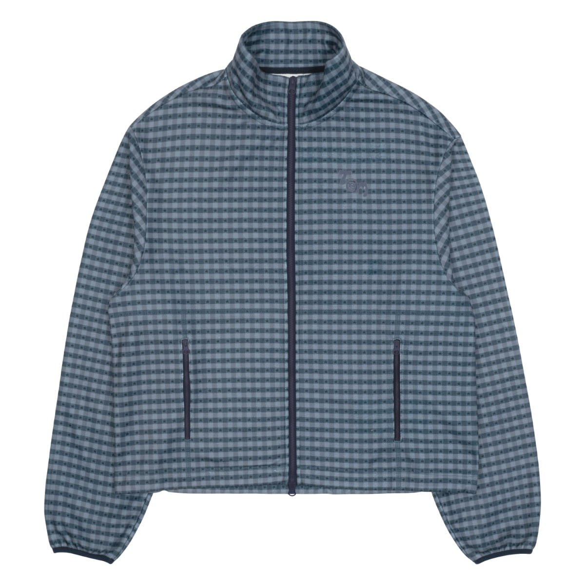 TCM starfish mini check fleece (navy)