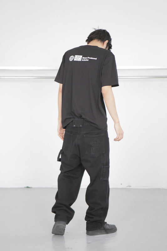 MPa PAINTER DENIM PANTS (BLACK)