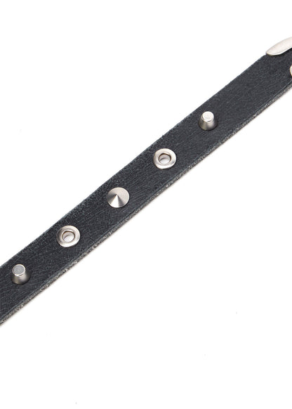 WESTERN CRACK LEATHER BELT / 2 Color