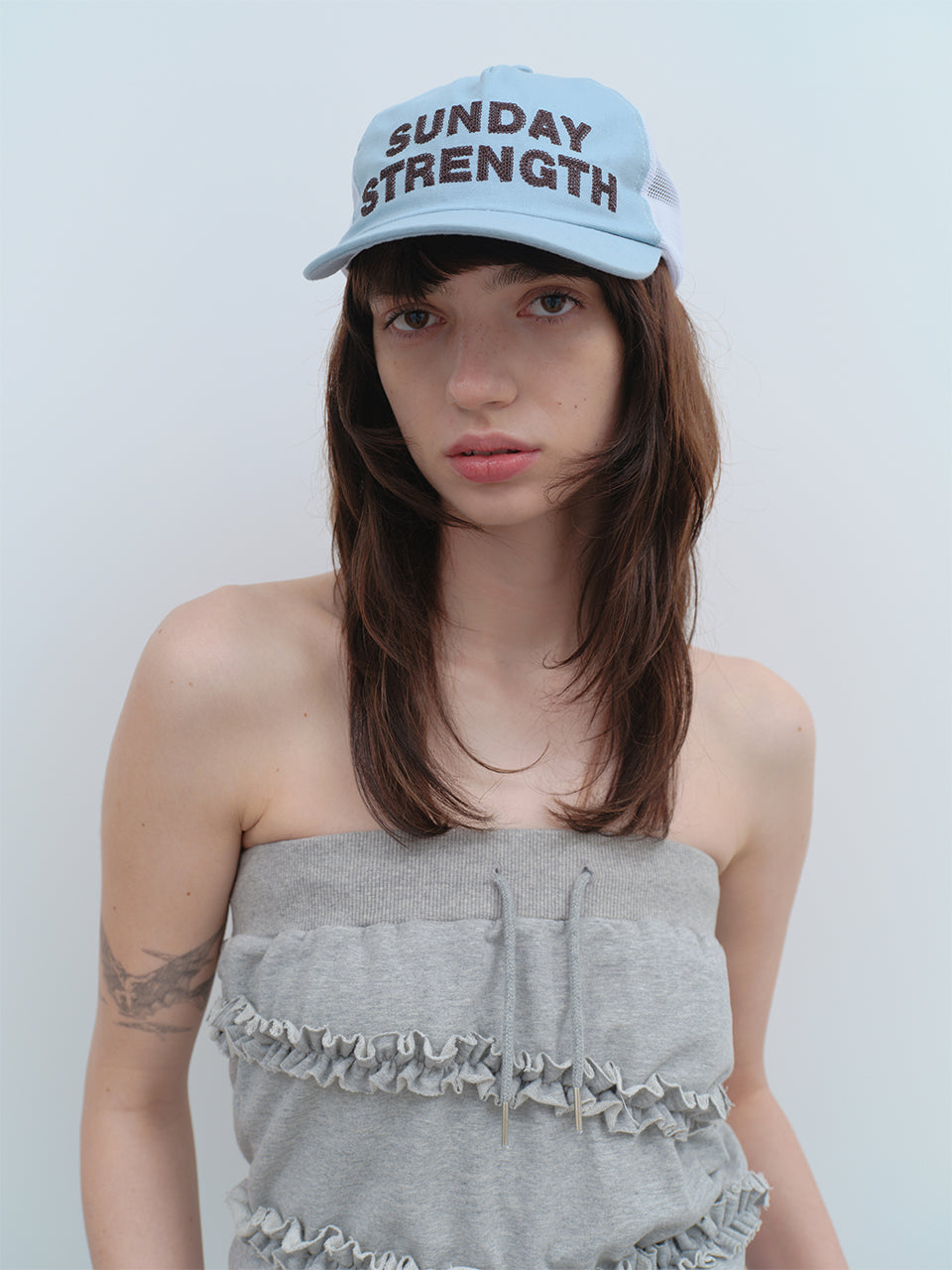 Sunday Trucker Cap [Sky Blue]