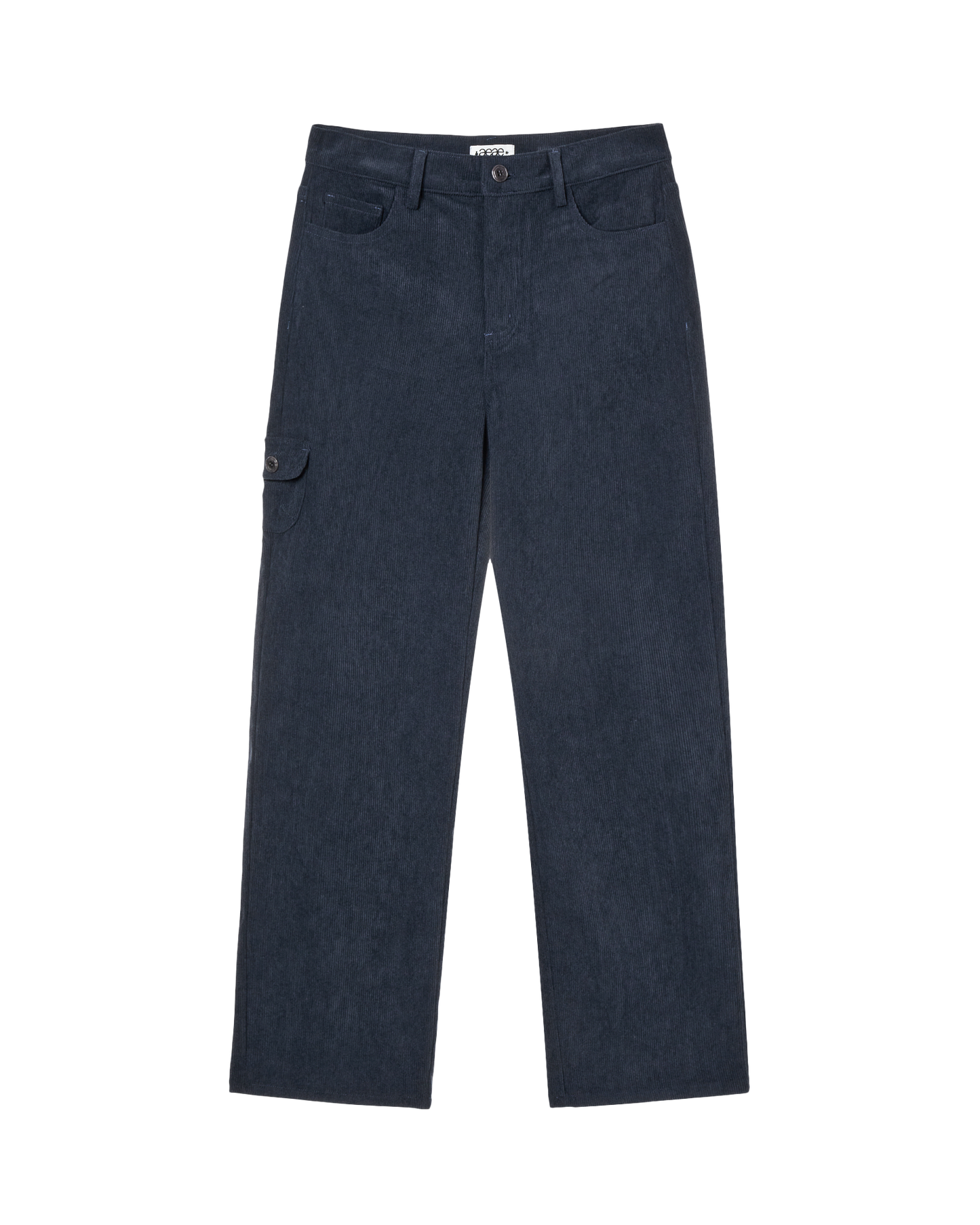ROUND POCKET CORDUROY PANTS [NAVY]