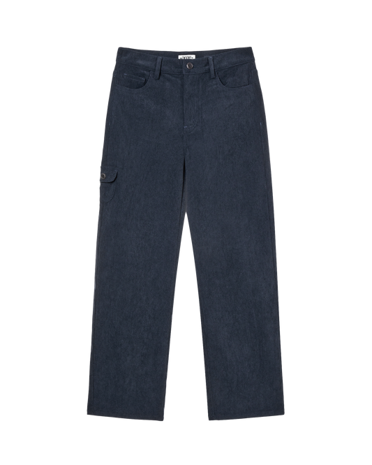 ROUND POCKET CORDUROY PANTS [NAVY]