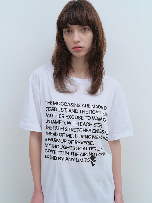Seam Line Archive T-Shirts [White]
