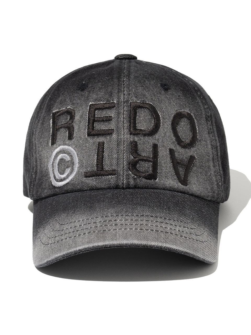 Reverse Washing Ball Cap [Denim Black]