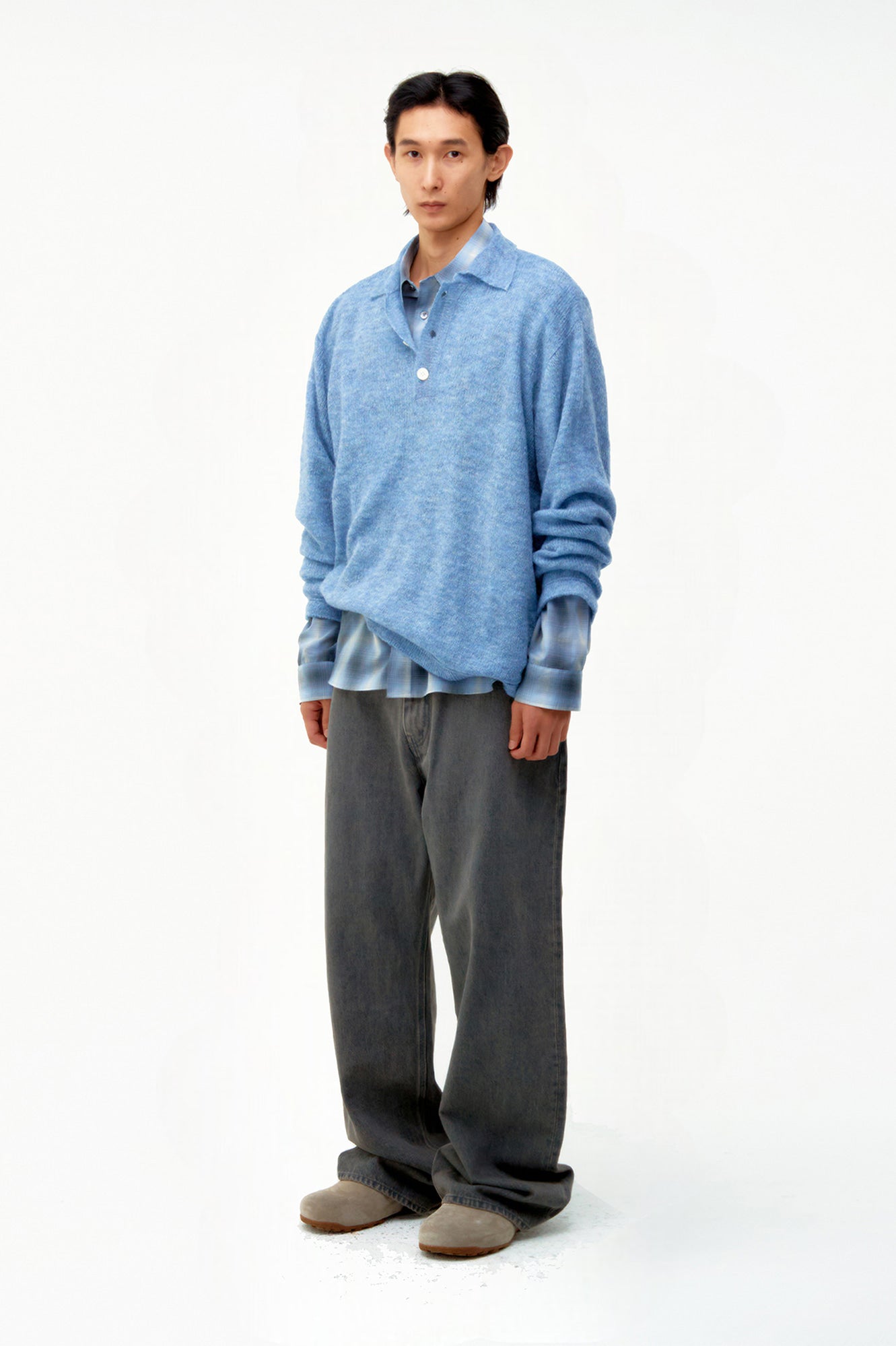 Loose Fit Tint Jeans / 2 Color